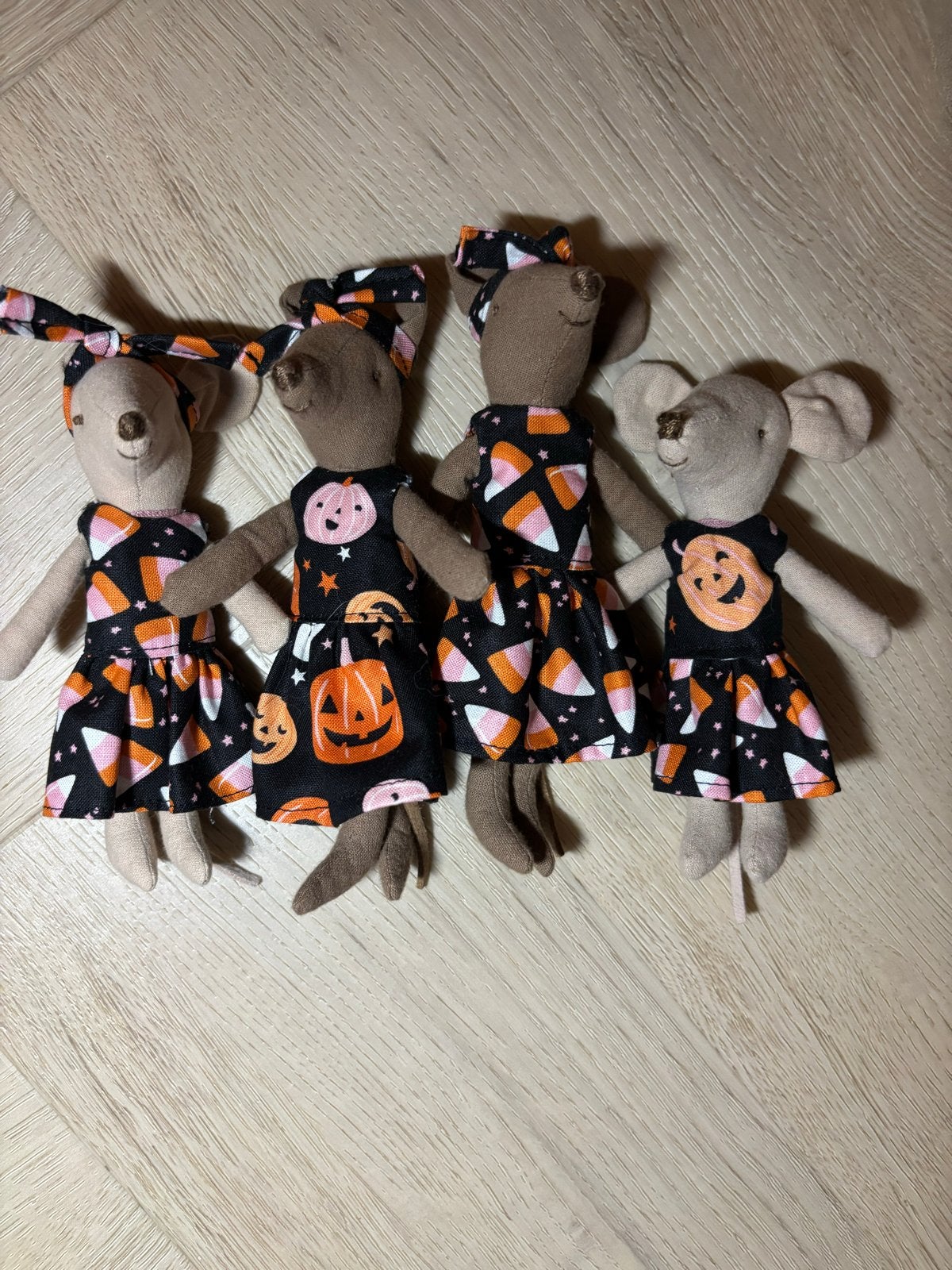 Halloween jurkjes voor Maileg muizen - Diverse maten, Ophalen of Verzenden, Nieuw, Meisje
