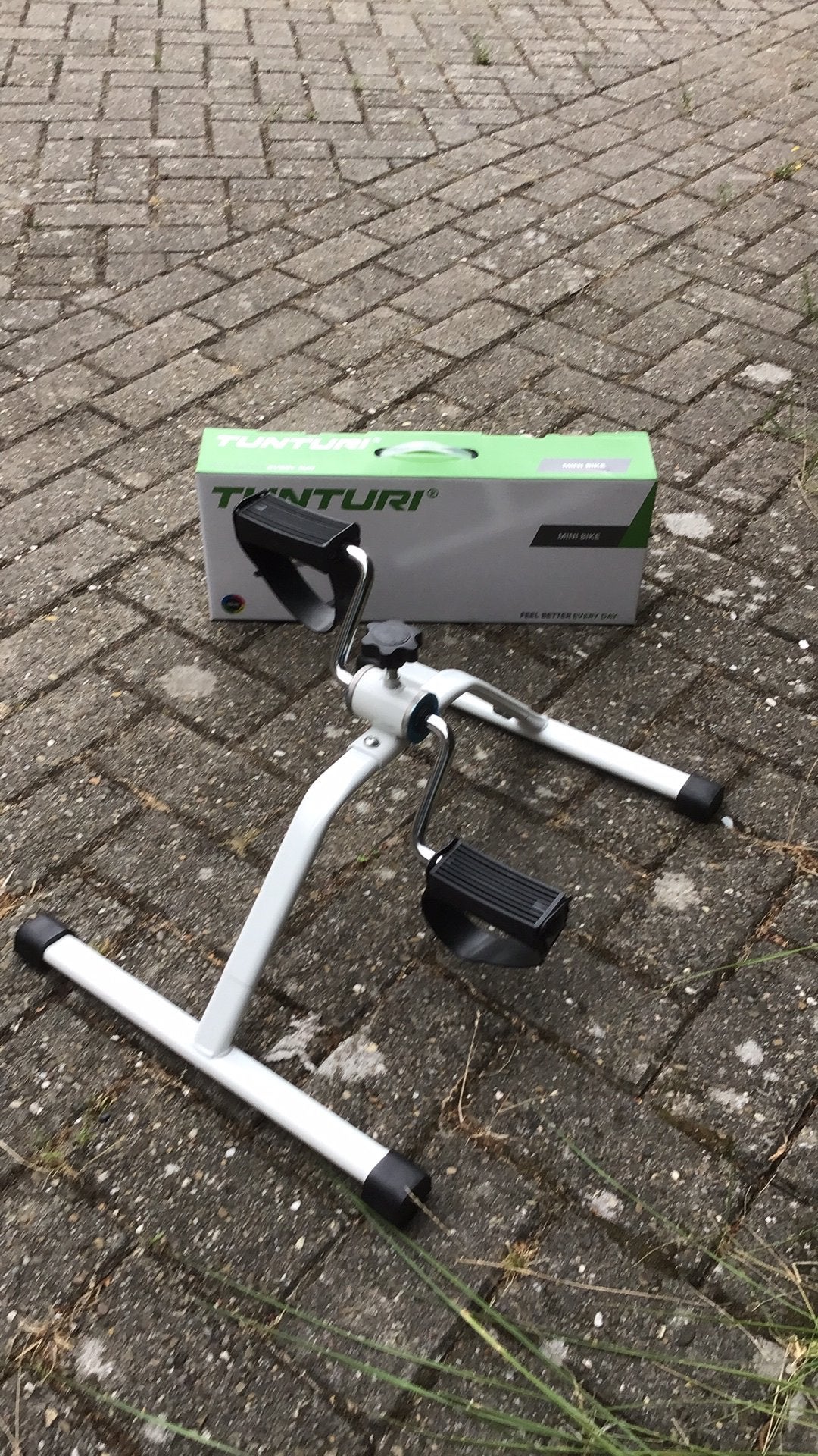 Tunturi minibike, Ophalen, Loopband
