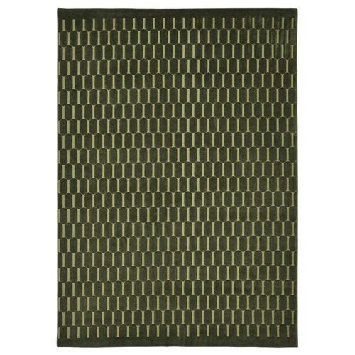 Ikea NÖVLING tapijt groen 128x195 cm, Ophalen, Gebruikt, 100 tot 150 cm, 150 tot 200 cm