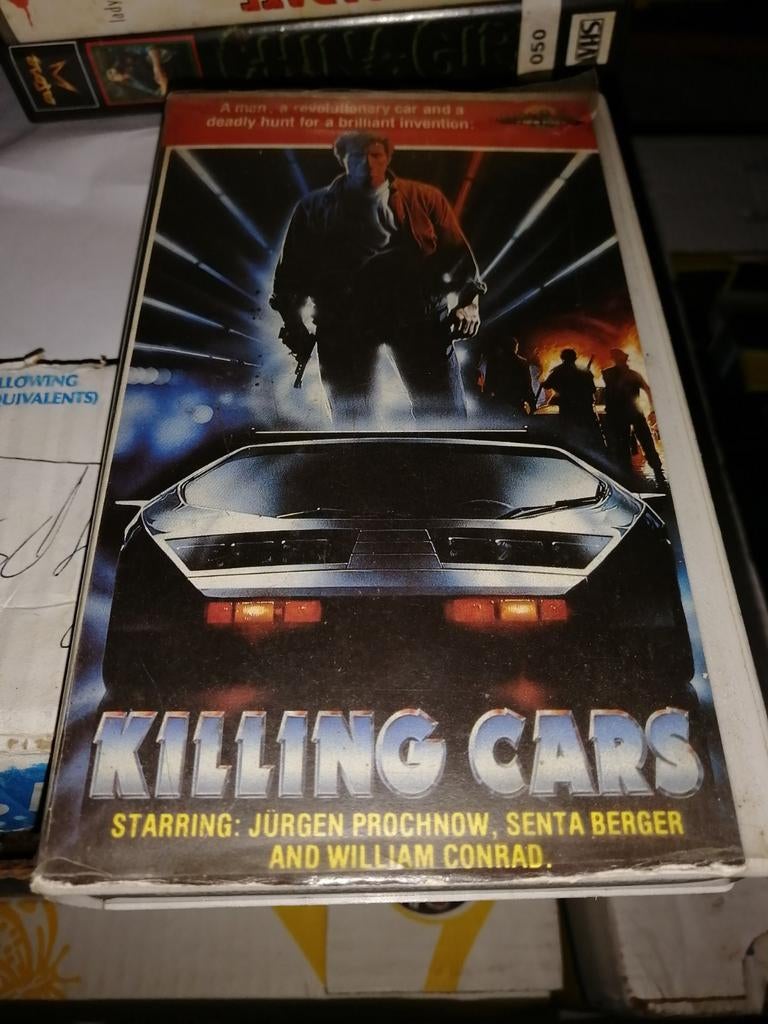 VHS ex-rental - Killing Cars, Vanaf 16 jaar, Ophalen of Verzenden, Gebruikt, Horror