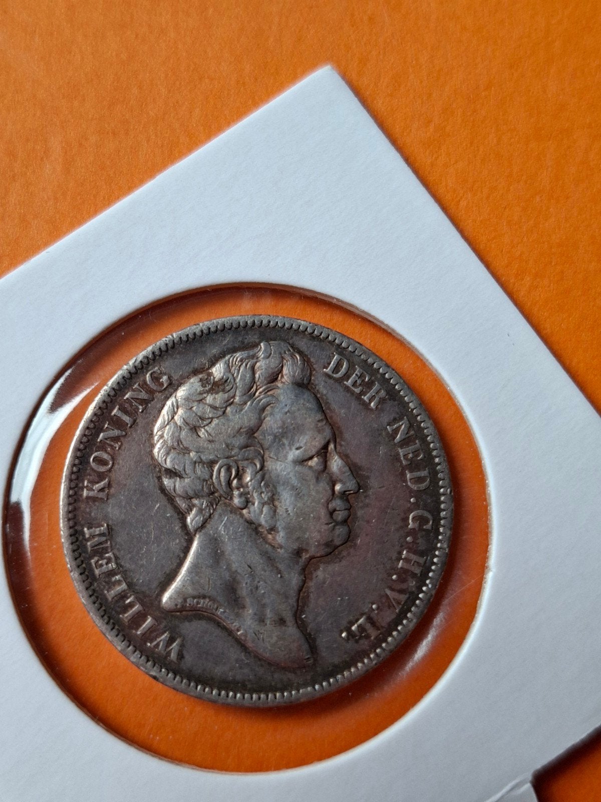 1 gulden 1840 willem 1, Postzegels en Munten, Munten | Nederland, 1 gulden, Zilver, Ophalen of Verzenden, Koning Willem I