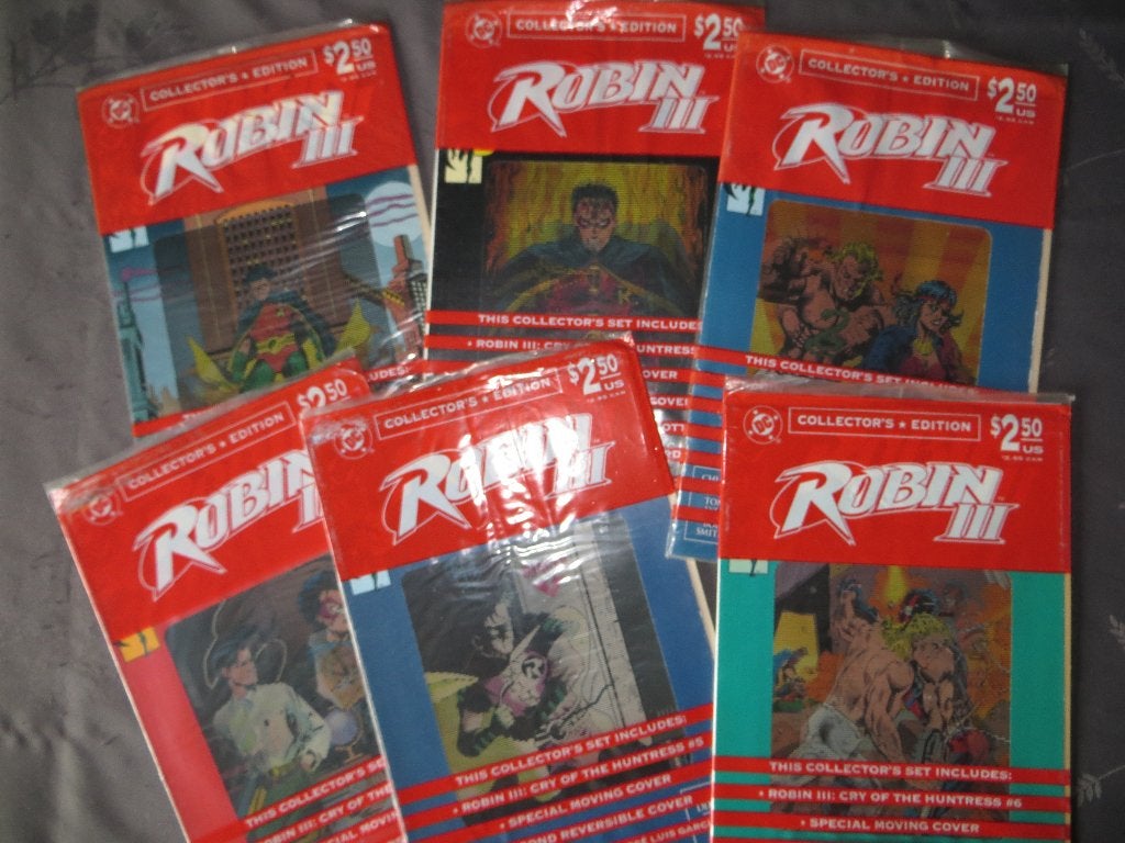 Robin III - Cry of the Huntress - volledige miniserie, Complete serie of reeks, Verzenden, Gelezen, Amerika