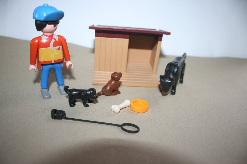 Playmobil 5125 Hond met puppies - complete set, Ophalen of Verzenden, Zo goed als nieuw
