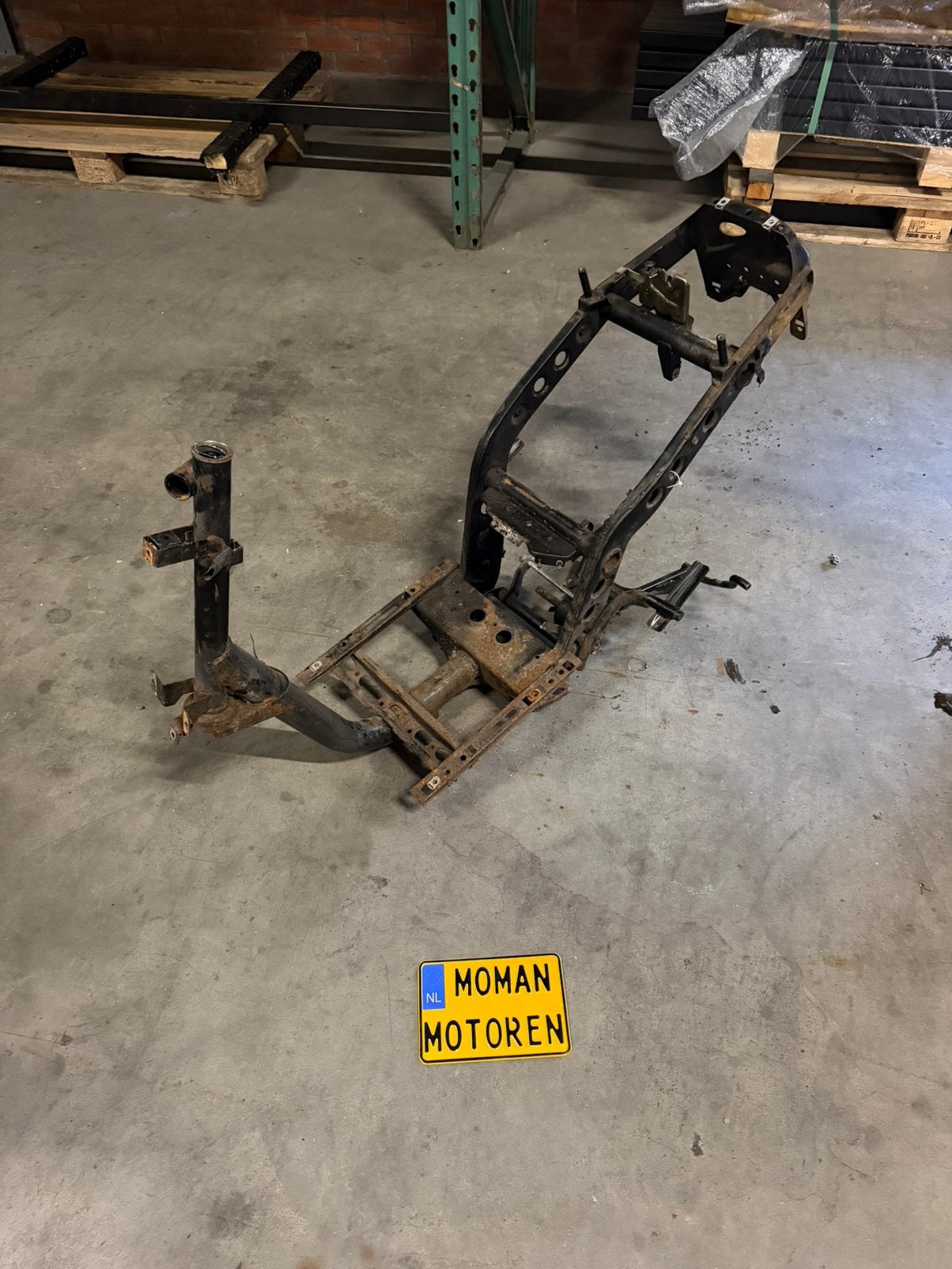 Piaggio SKR kaal frame met papieren, Ophalen of Verzenden