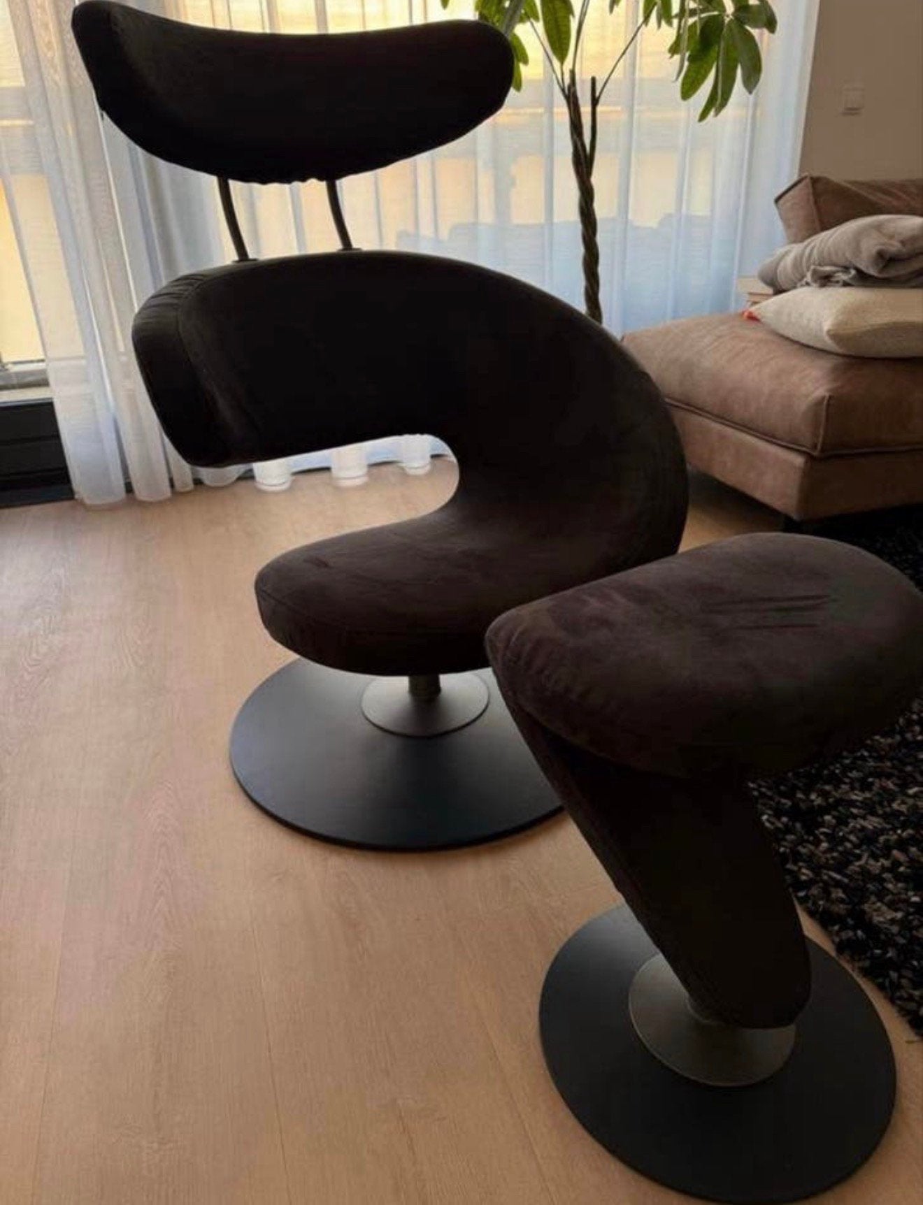 Stokke Peel Desgin stoel - ZGAN - Incl Voetenbank, Ophalen of Verzenden