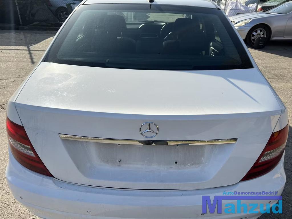 MERCEDES C klasse W204 wit 149 achterklep 2011-2014, Auto-onderdelen, Gebruikt, Mercedes-Benz AG, Deur, Mercedes-Benz