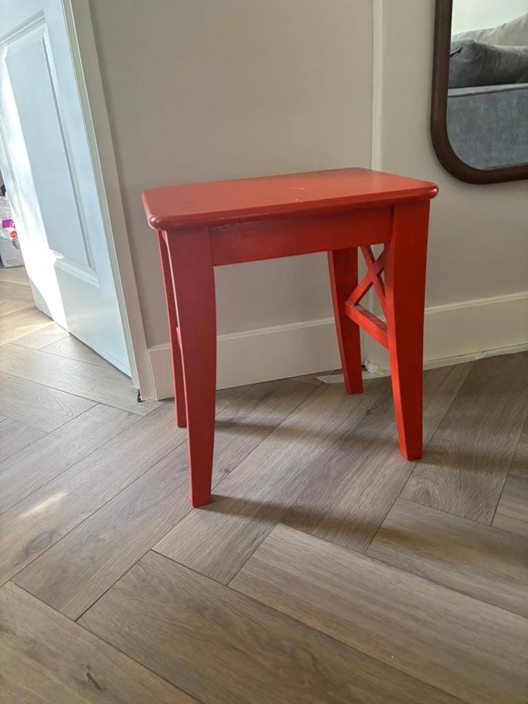 Ikea krukje, Huis en Inrichting, Krukjes, Ophalen, Gebruikt, Hout