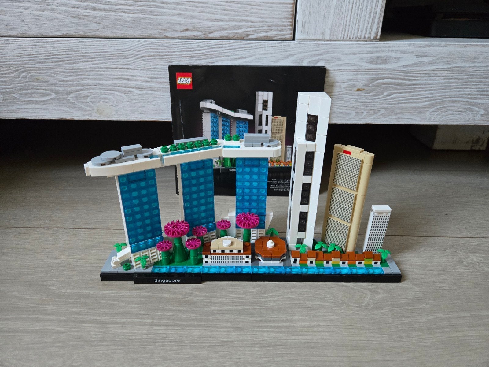 Lego Architecture 21057 Singapore Skyline, Kinderen en Baby's, Lego, Ophalen of Verzenden, Zo goed als nieuw, Complete set