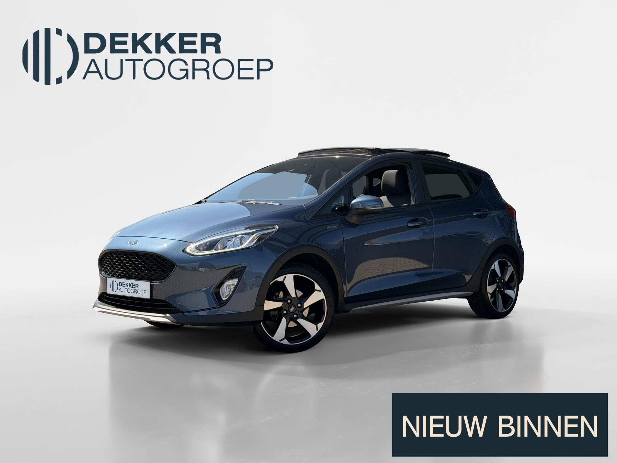 Ford Fiesta 1.0 EcoBoost Active X PANORAMA DAK I WINTER PACK, Auto's, Voorwielaandrijving, Stof, Gebruikt, Euro 6