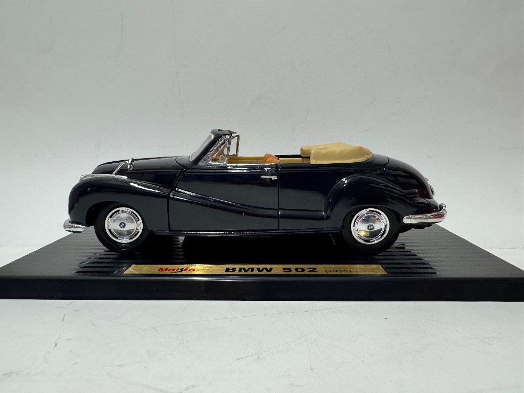 Maisto: BMW 502 cabriolet, 1955, Ophalen of Verzenden, Zo goed als nieuw, Auto, Maisto