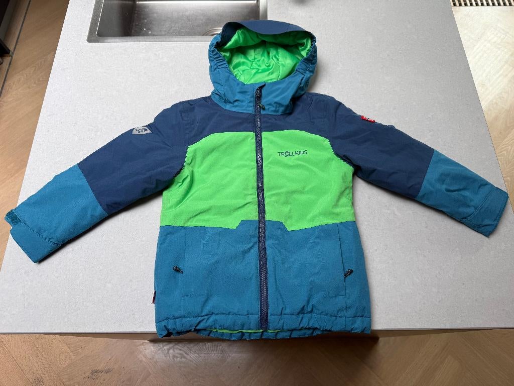 Trollkids winterjas maat 116, Kinderen en Baby's, Kinderkleding | Maat 116, Zo goed als nieuw, Jongen, Jas, Ophalen of Verzenden