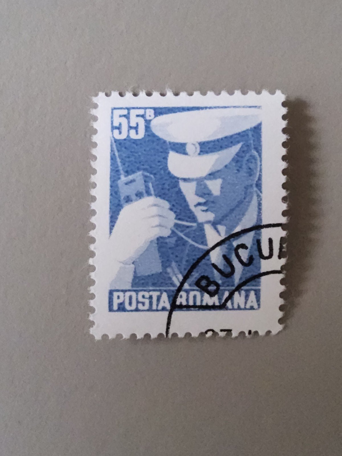 Roemeense postzegel 55b - Posta Romana, Postzegels en Munten, Verzenden, Overige landen, Gestempeld