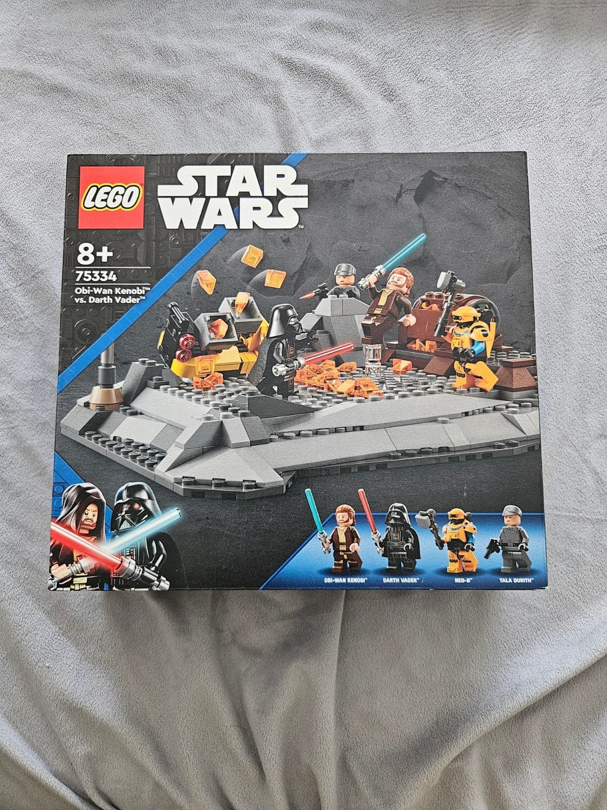 Lego Star Wars 75334 Obi-Wan Kenobi vs. Darth Vader, Star Wars, Lego, Nieuw, Ophalen of Verzenden