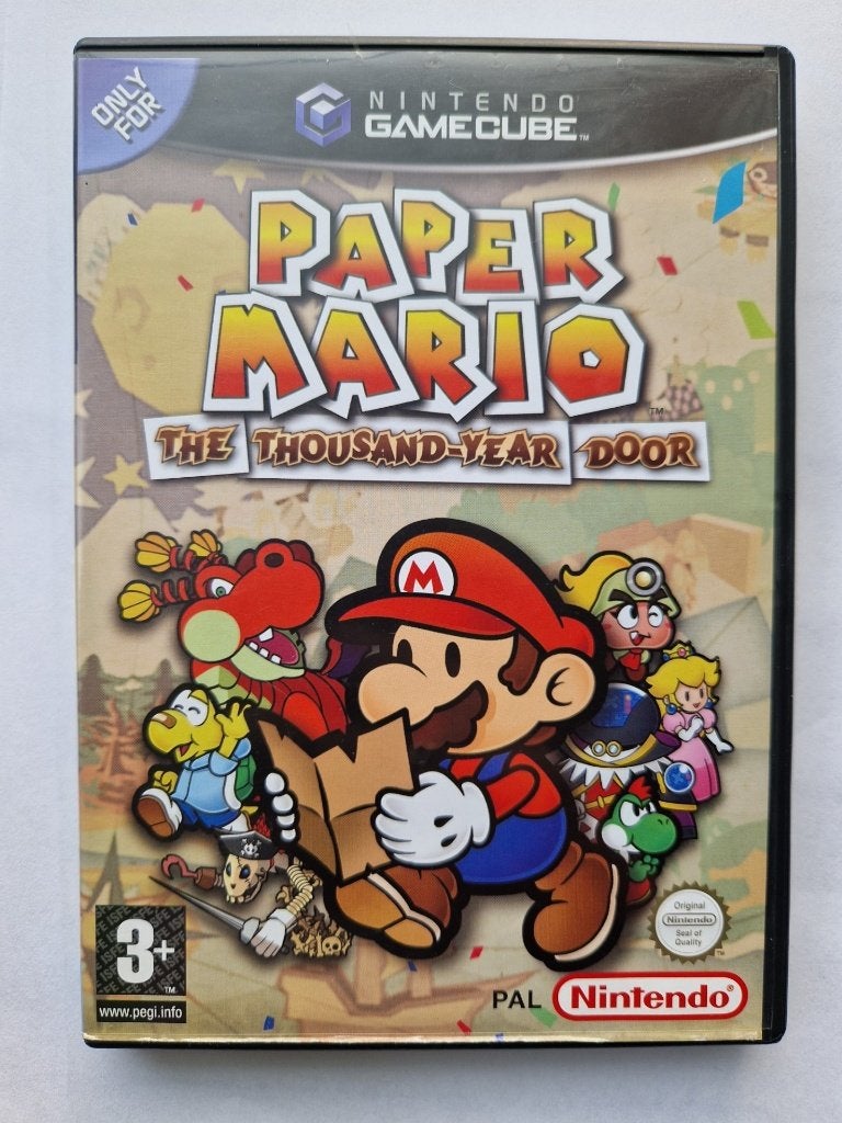 PAPER MARIO the thousand-year door HOL + VIP, Spelcomputers en Games, Games | Nintendo GameCube, Gebruikt, 1 speler, Ophalen of Verzenden