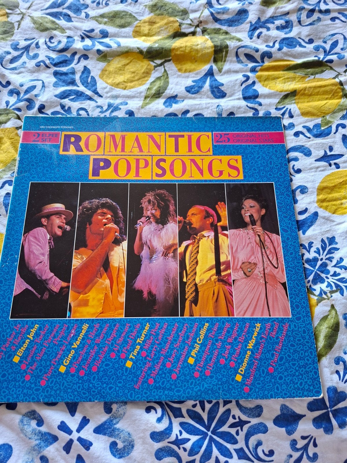 Romantic Pop Songs - 2 LP Set - Diverse Artiesten, Gebruikt, Pop, Complilatie, Ophalen of Verzenden