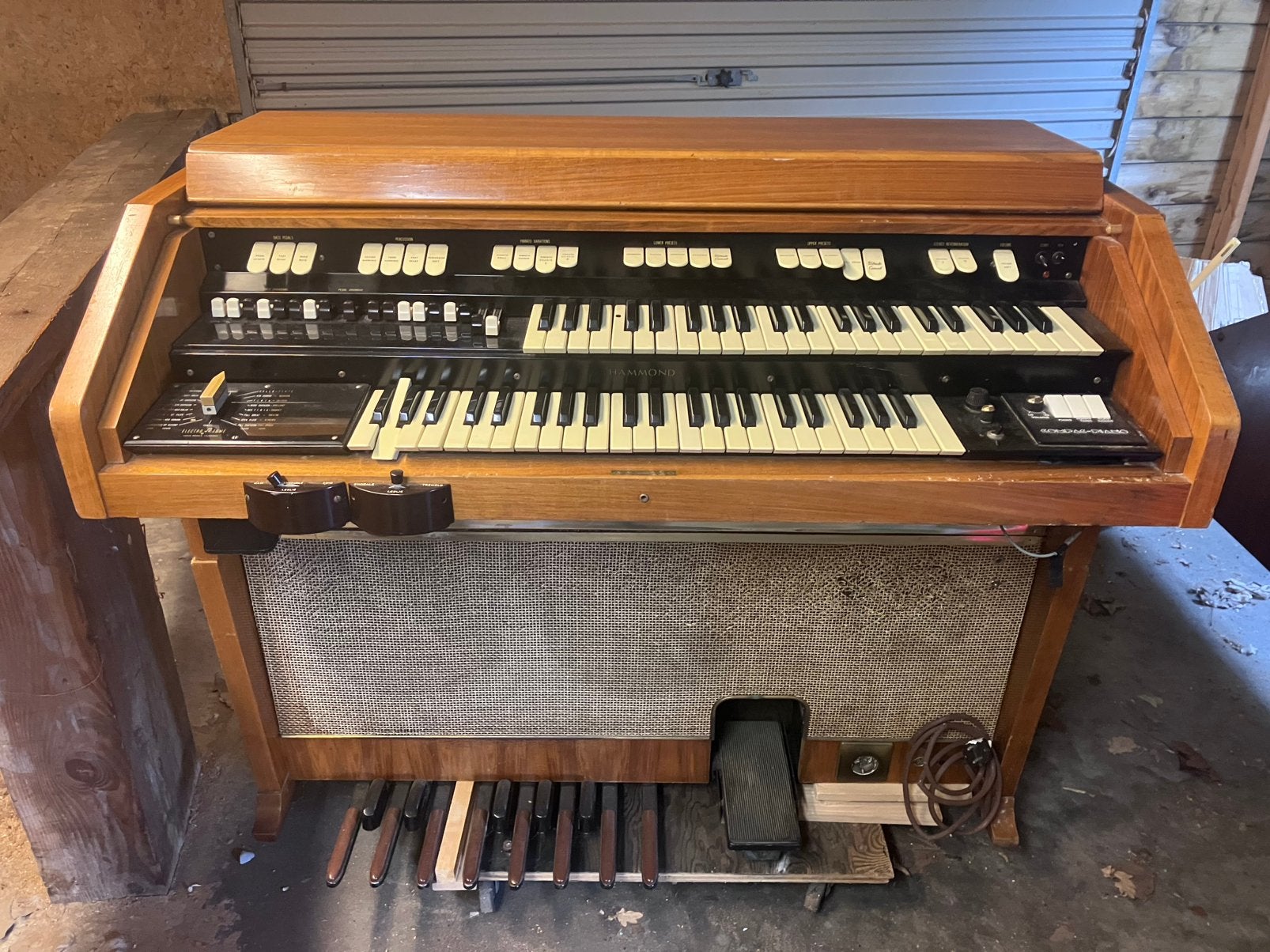 Hammond m100 of l100, Muziek en Instrumenten, Orgels, Ophalen, Gebruikt, 2 klavieren, Hammondorgel