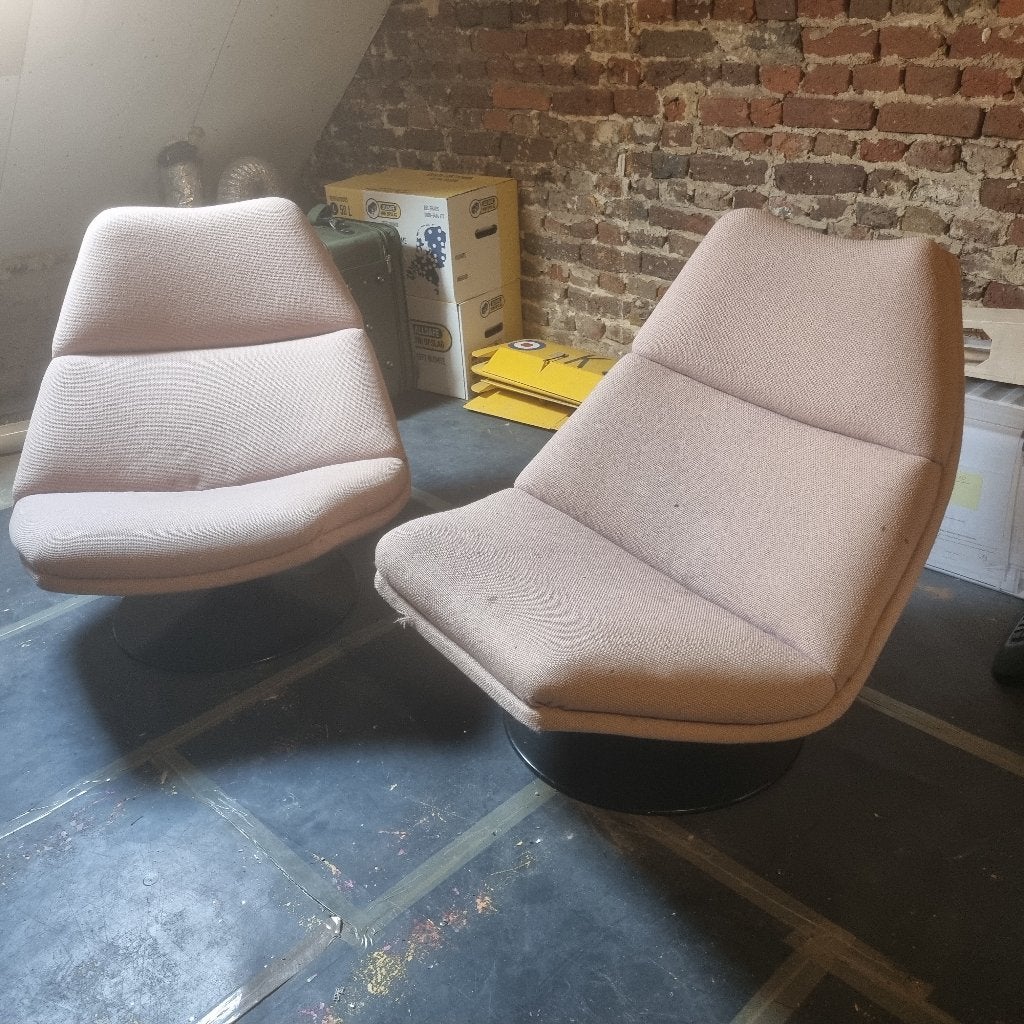 Fauteuils Artifort, Ophalen, Gebruikt, 75 tot 100 cm, Stof