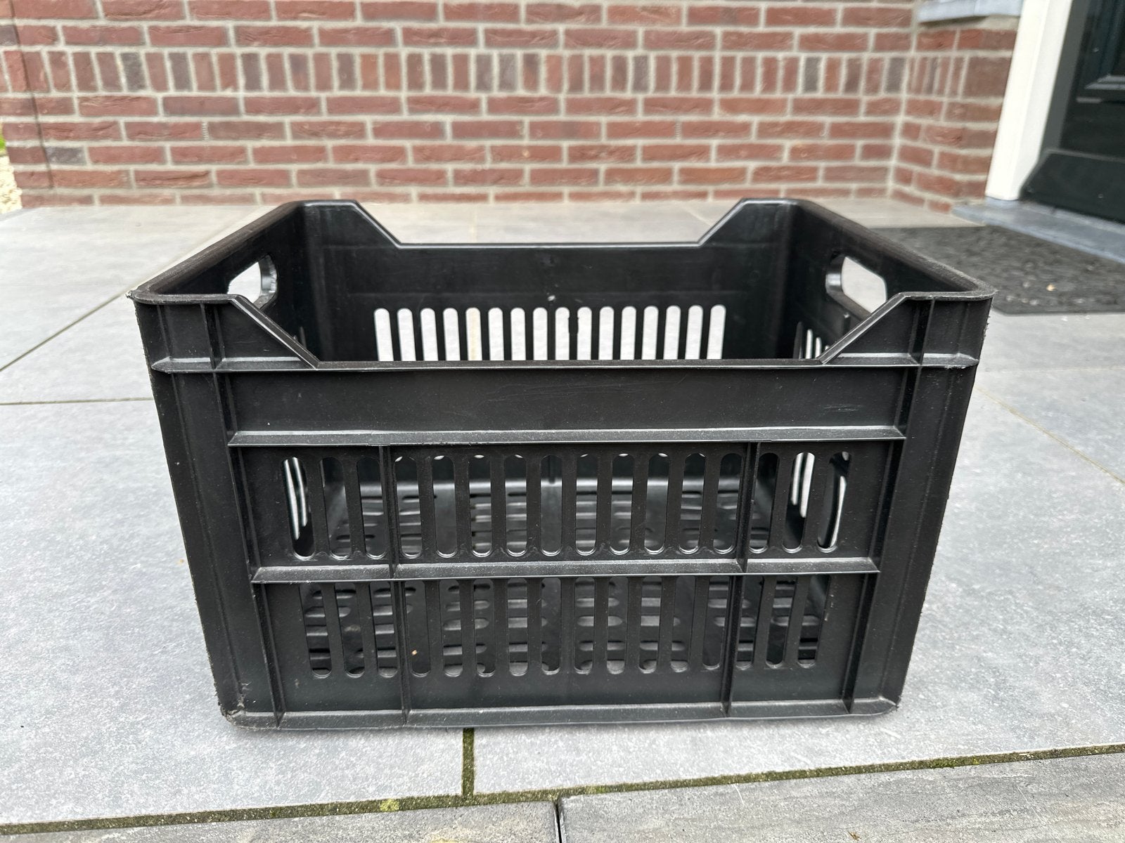 Zwarte Fietsmand/Fietskrat van HEMA, Ophalen of Verzenden, Gebruikt, Fietskrat
