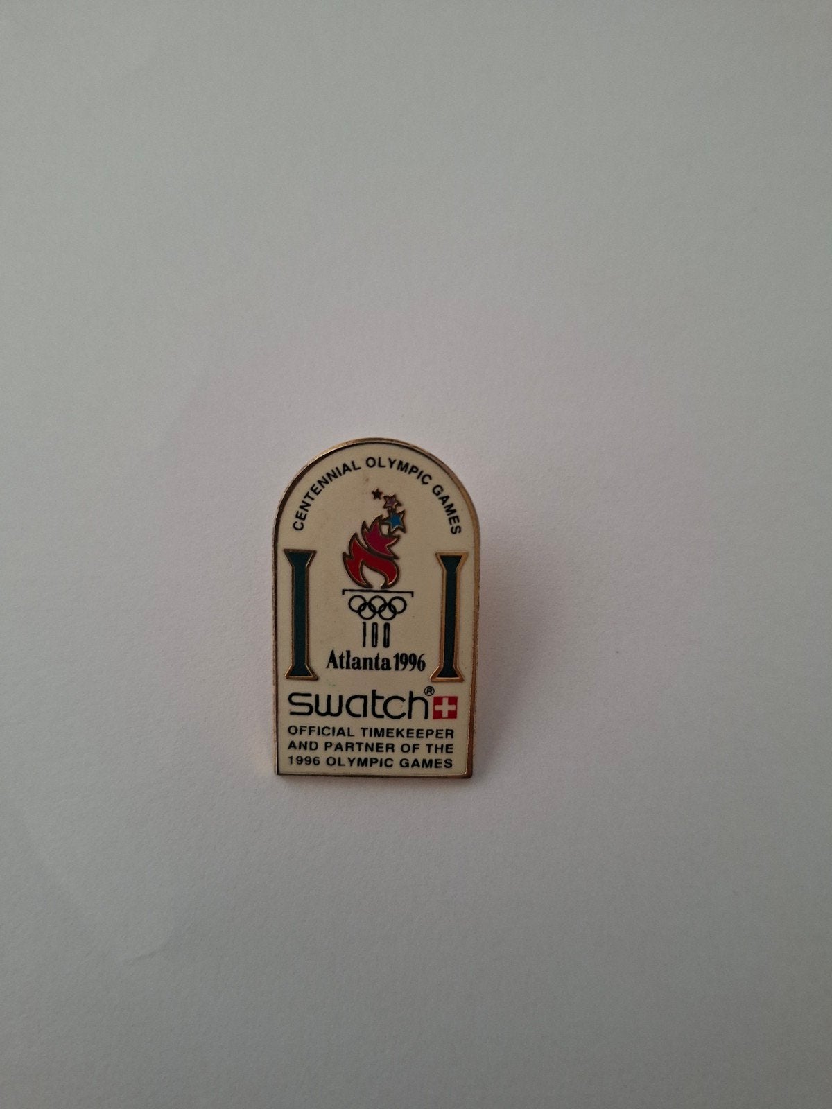 Swatch speldje Revers Pin  Olympische Spelen Atlanta 1996, Ophalen of Verzenden