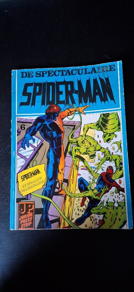 Spectaculaire Spider-Man #6 (Junior Press), Eén comic, Ophalen of Verzenden, Gelezen, Europa