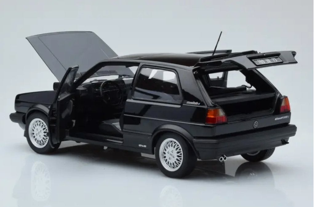 VW Golf 2 GTI Match Zwart 1989 schaal 1/18 NOREV ref. 188559, Hobby en Vrije tijd, Modelauto's | 1:18, Verzenden, Nieuw, Auto