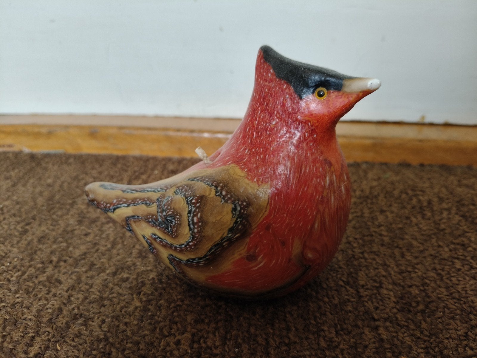 Swazi Candles Vogel Kaars - Handgemaakt in Swaziland, Huis en Inrichting, Woonaccessoires | Kandelaars en Kaarsen, Meerkleurig