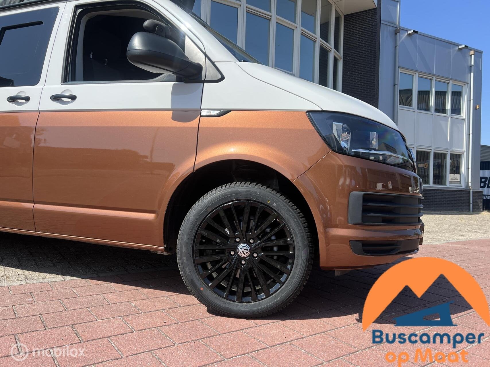 Volkswagen T6 2018 Florida L2H1 98xxx km Two -tone, Verkoop@buscamperopmaat.nl, Bedrijf, Elektrische ramen, ABS
