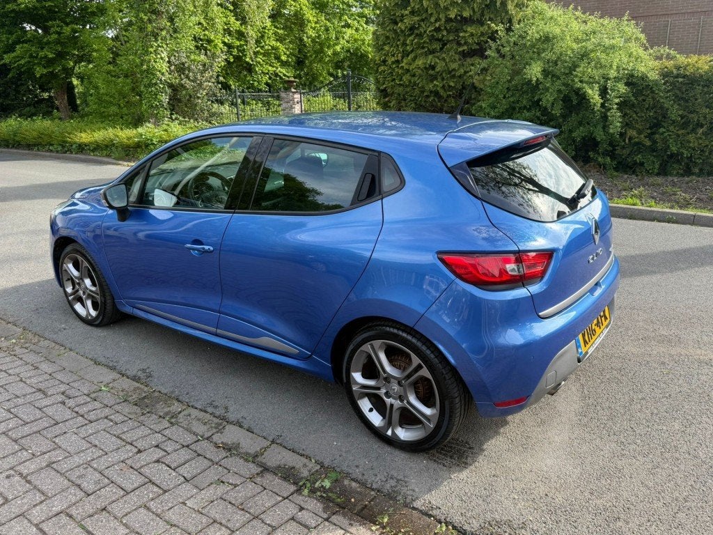 Renault CLIO 1.2 Dynamique-GT-Sport Line*automaat*leer*cruis, Gebruikt, Huisgarantie, 4 cilinders, Leder