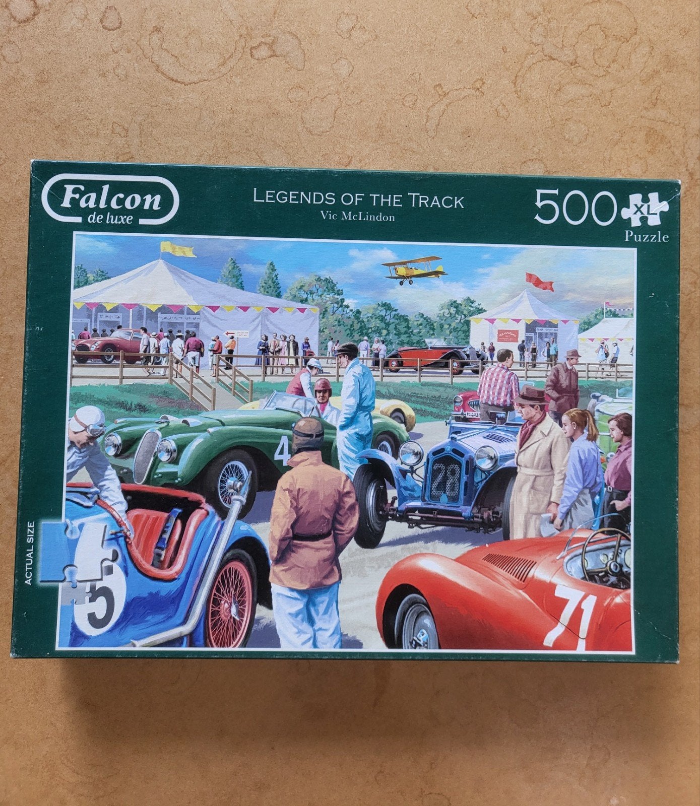 Falcon XL puzzel, Ophalen of Verzenden, 500 t/m 1500 stukjes, Gebruikt