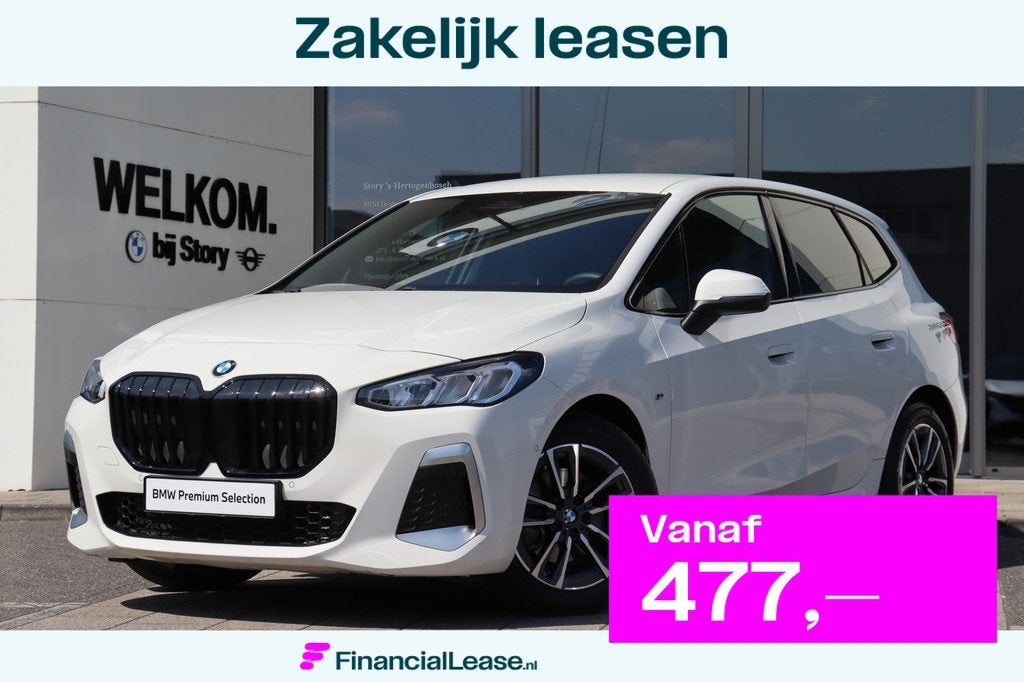 BMW 2 Serie Active Tourer 218i M Sport Automaat / Sportstoel, 136 pk, Gebruikt, Met garantie (alle), 1445 kg