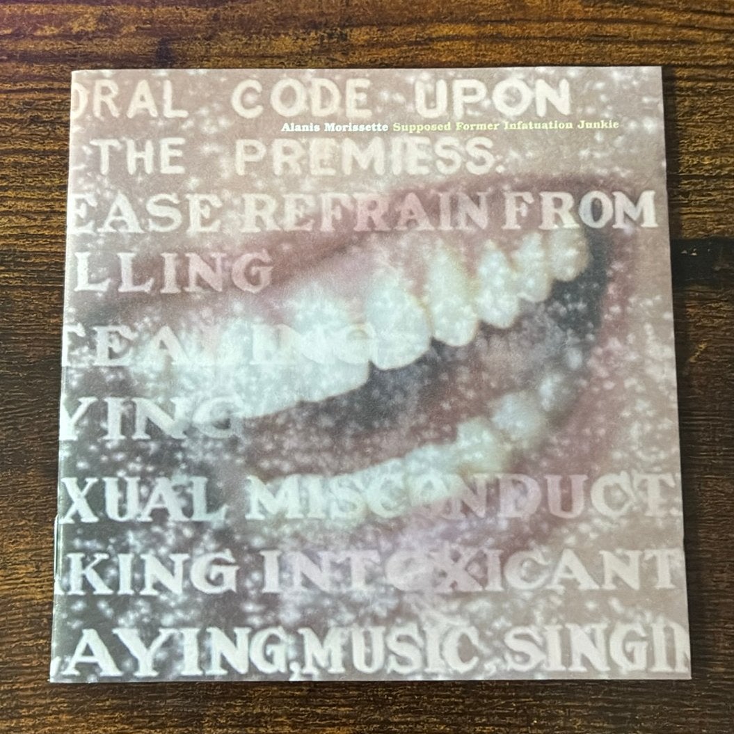 CD Alanis Morissette - Supposed Former Infatuation Junkie, Gebruikt, Inclusief doosje, Ophalen of Verzenden, Alternative Rock
