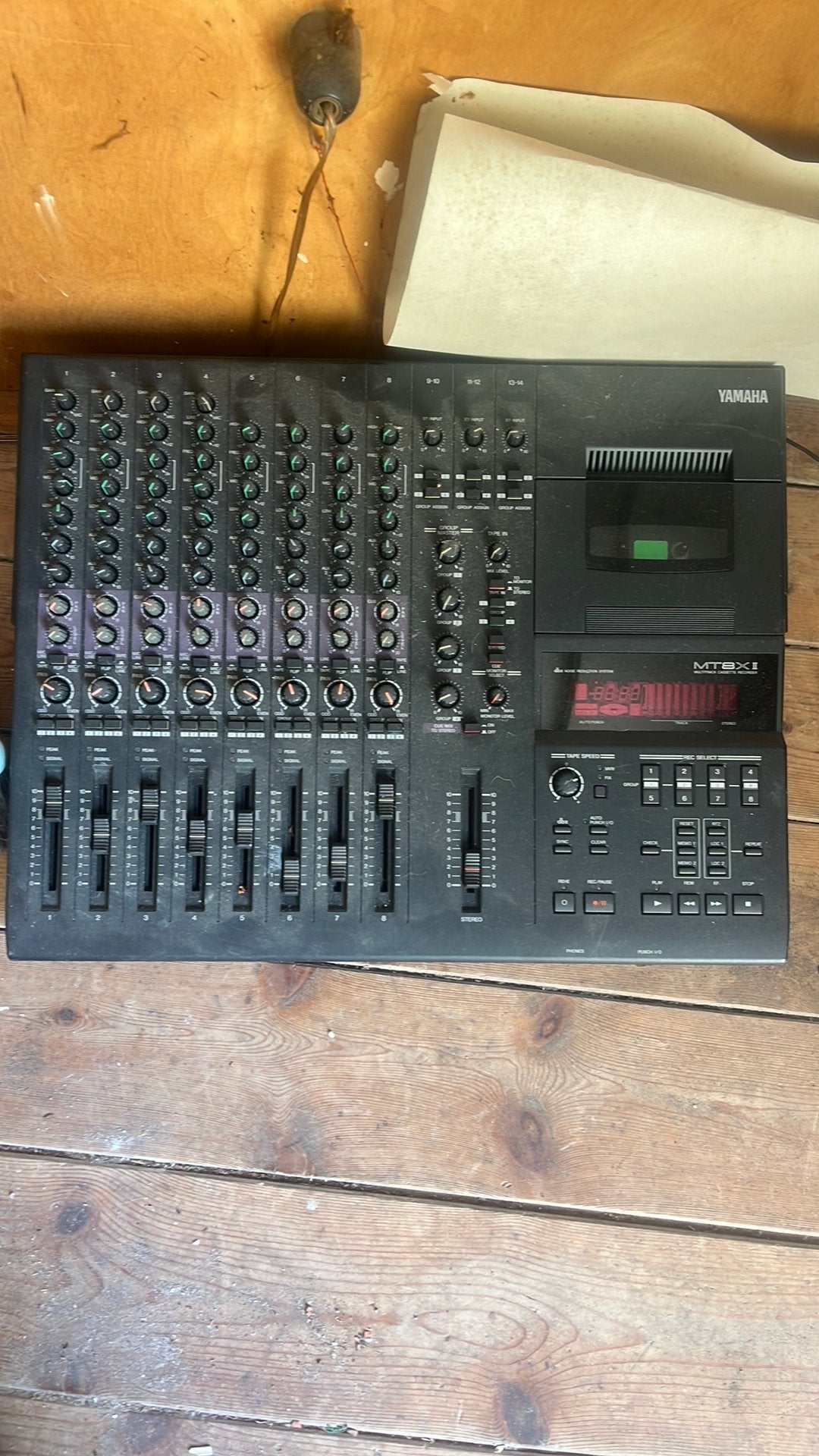 Yamaha mt8x II, Muziek en Instrumenten, Ophalen, Zo goed als nieuw, 5 tot 10 kanalen, Microfooningang