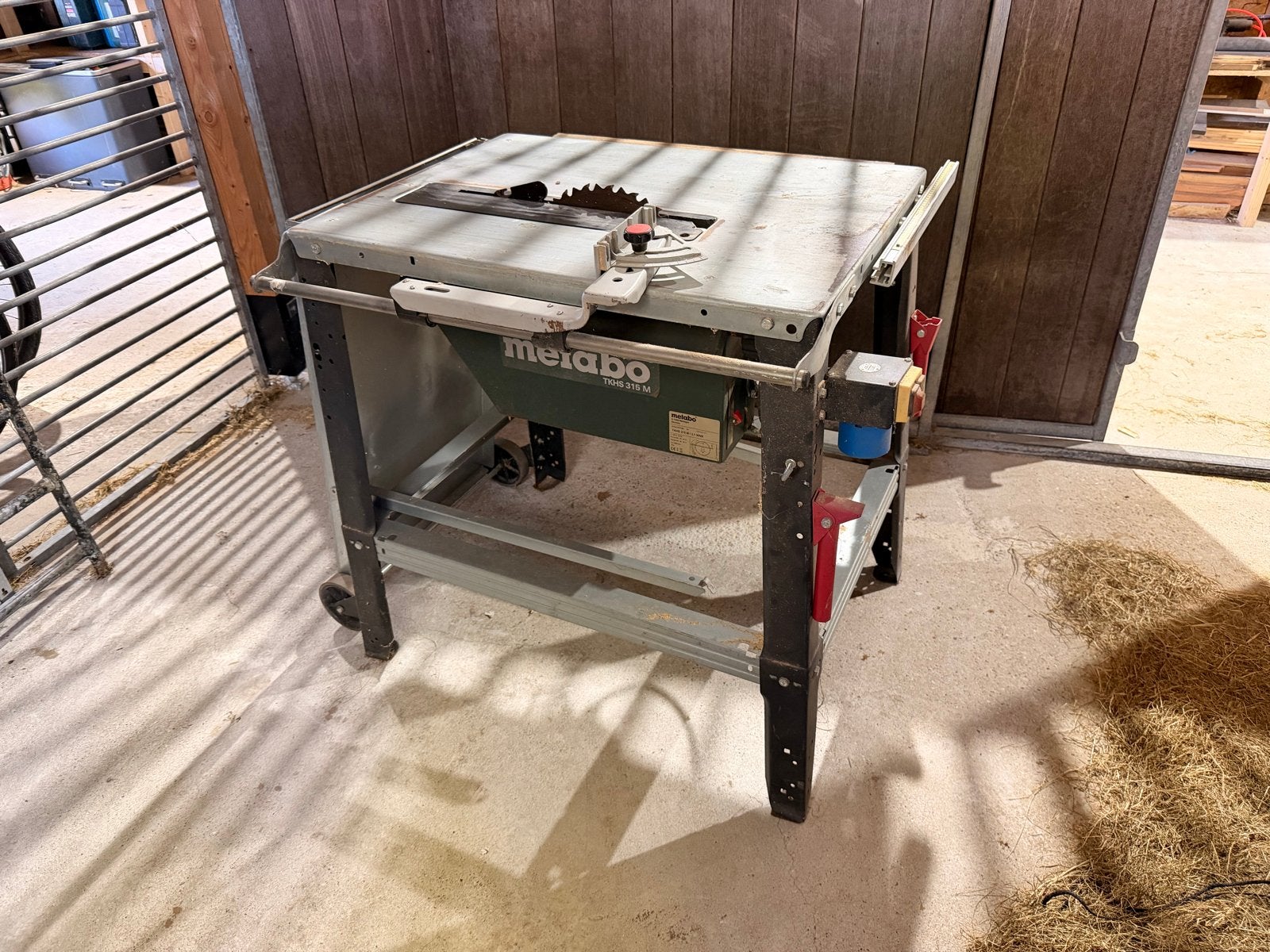 Metabo TKHS 315 M Tafelzaag - niet de nieuwste. Wel degelijk, Doe-het-zelf en Verbouw, Gereedschap | Zaagmachines, Ophalen, Gebruikt