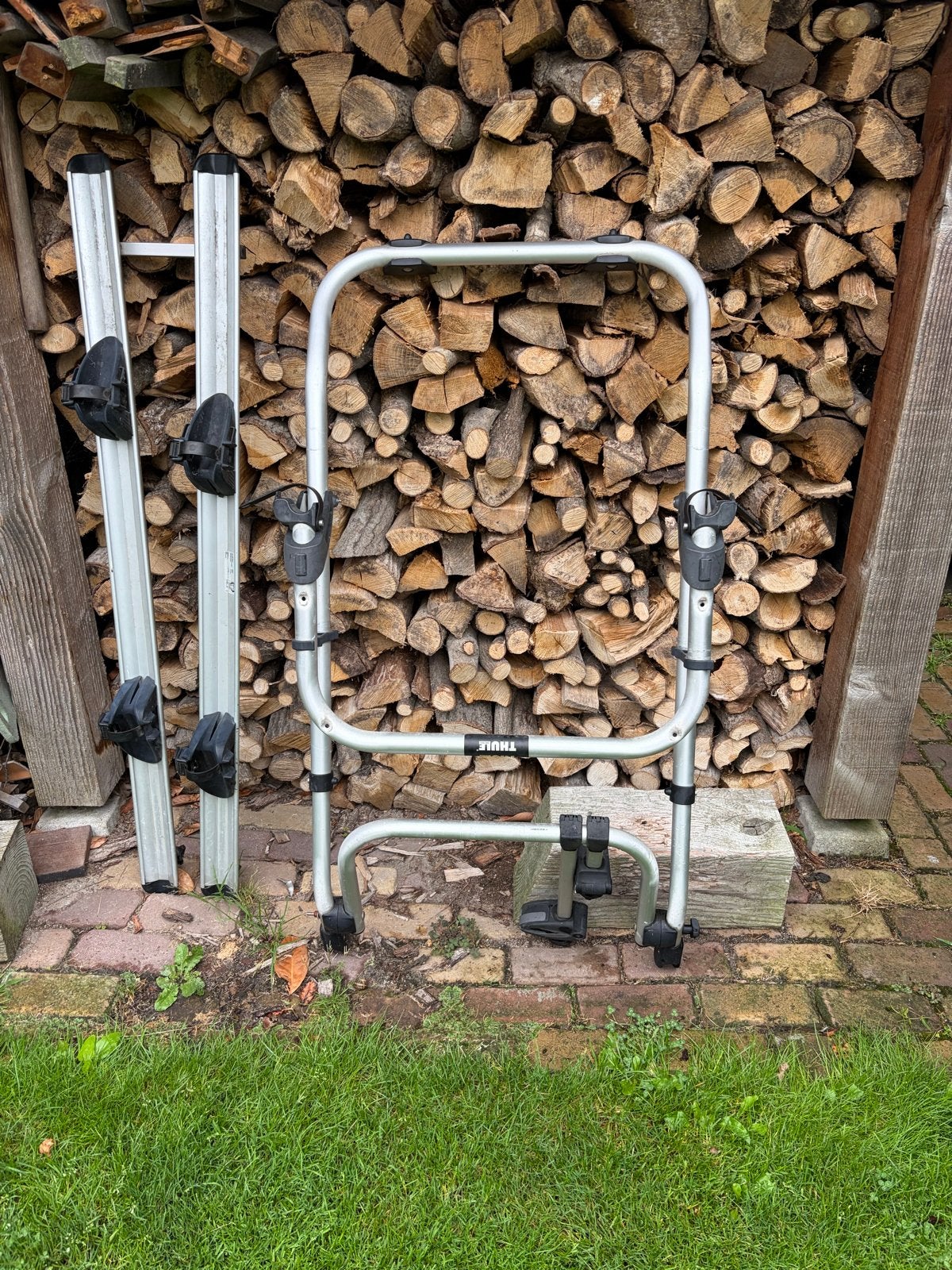 Thule Elite Van XT fietsendrager voor 2 fietsen, Ophalen, 2 fietsen, Gebruikt, Achterklepdrager