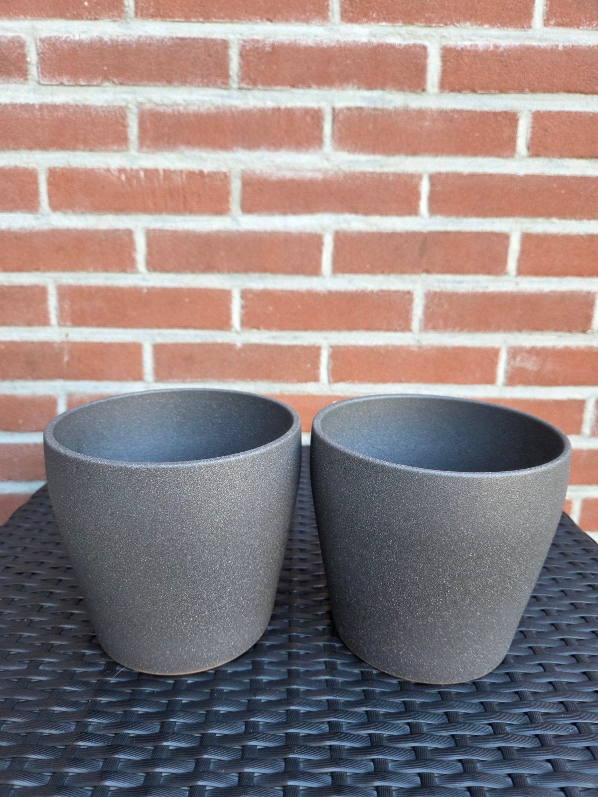IKEA / Persillade * 2 gave bloempotten, Tuin en Terras, Rond, Binnen, Ophalen of Verzenden, Zo goed als nieuw
