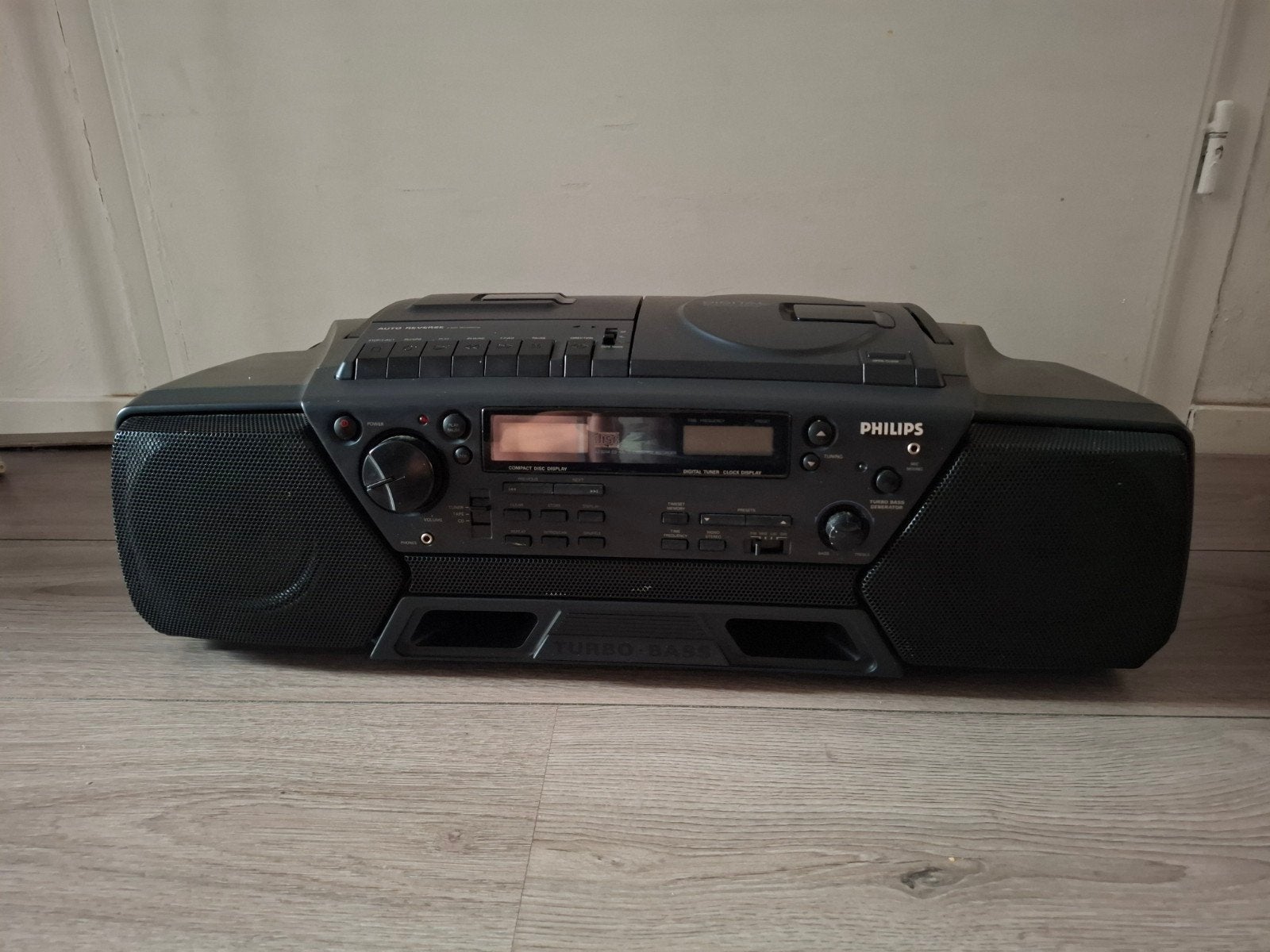 Philips boombox, Ophalen, Gebruikt, Radio, Met cd-speler
