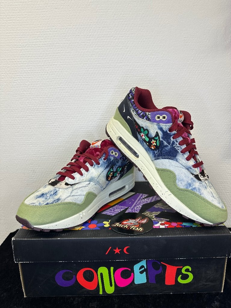 Nike Air Max 1 Concepts Mellow - Size 43, Kleding | Heren, Overige kleuren, Nike, Ophalen of Verzenden, Sneakers of Gympen