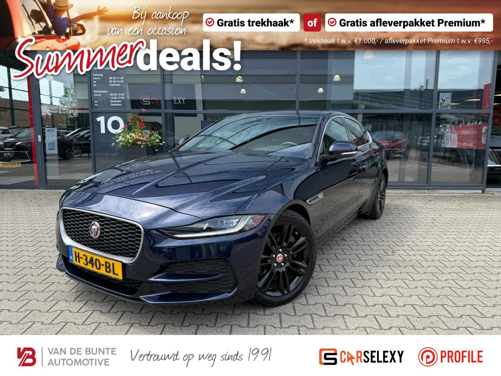 Jaguar XE 2.0 P250 S *Cruise Control & Navigatie*, Auto's, Automaat, Achterwielaandrijving, 4 cilinders, Blauw