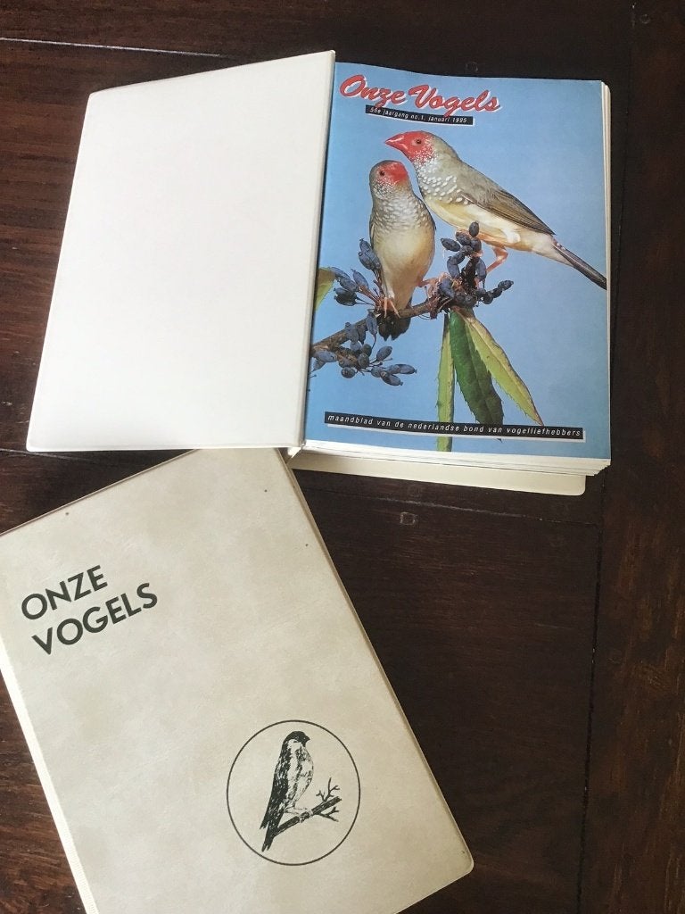 Tijdschrift "Onze Vogels" - 8 jaargangen, Ophalen, Zo goed als nieuw