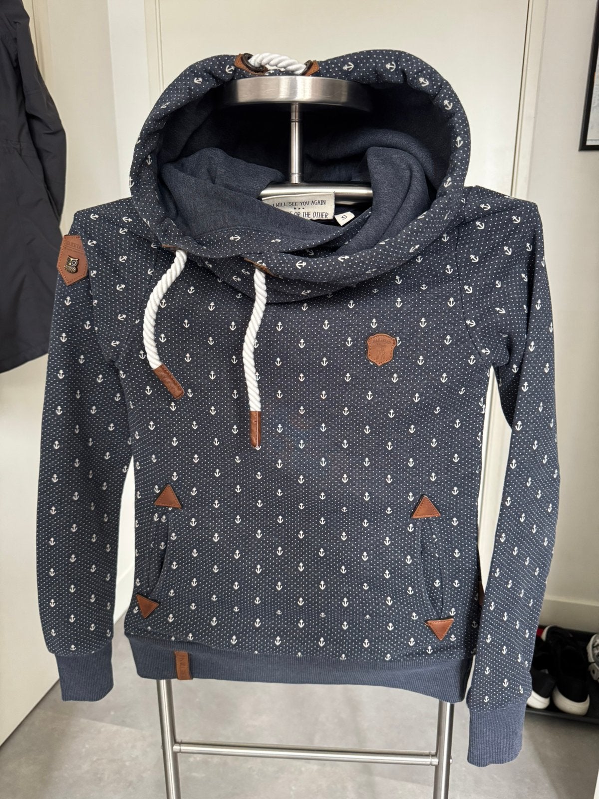Sweater by Naketano, Ophalen of Verzenden, Zo goed als nieuw, Maat 36 (S), Grijs