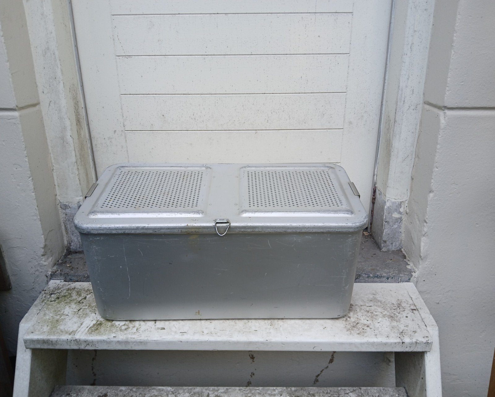 020/ALUMINIUM MED ZIEKENHUIS KRAT/GEEN ZEGRES/EX LEGER, Ophalen, Minder dan 50 cm, Minder dan 50 cm