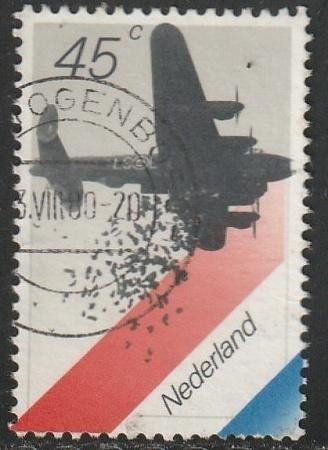 Nederland 1980 1198 Voedseldropping, Gest Den Bosch, Ophalen of Verzenden, Na 1940, Gestempeld