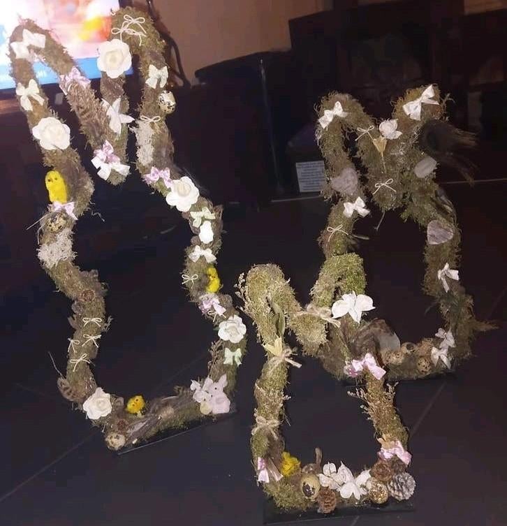 Leuke hand gemaakte paashaas hobby deco hazen pasen, Ophalen