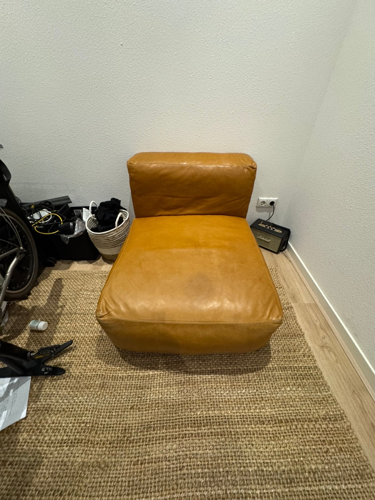 Hay Mags leather module, Ophalen, Zo goed als nieuw, Eenpersoons, Minder dan 150 cm