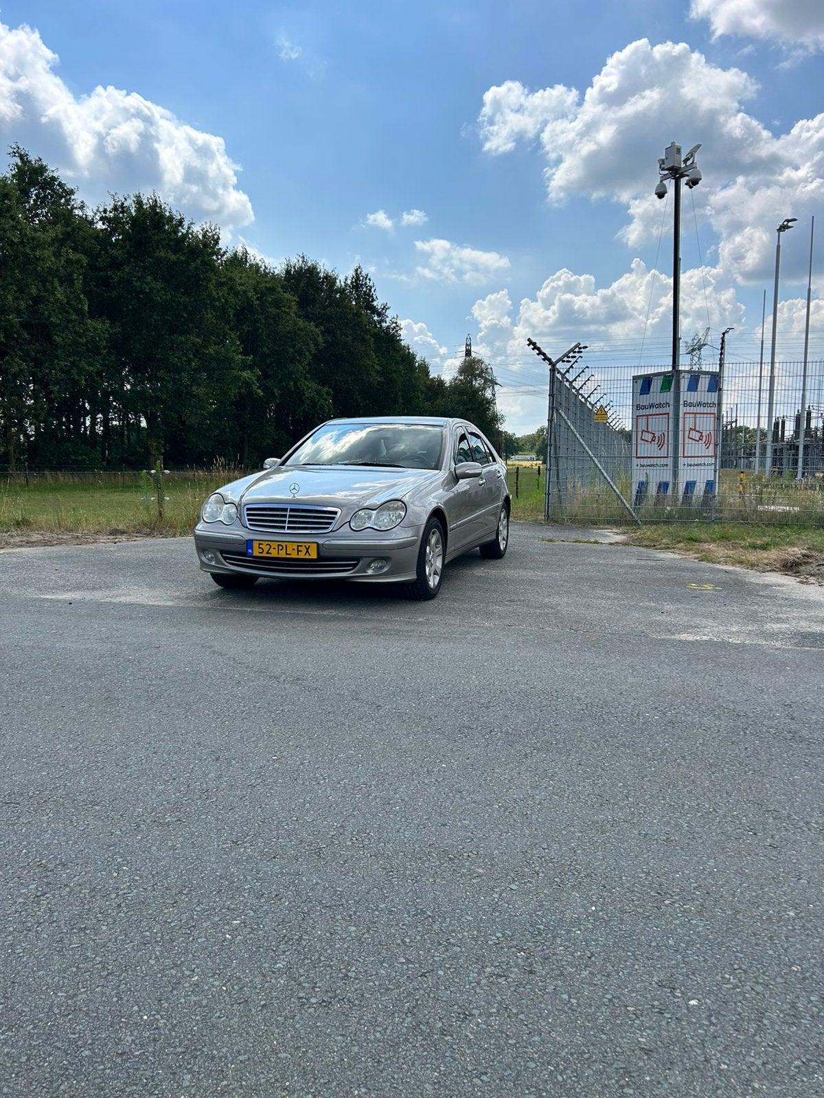 Mercedes-Benz C-Klasse 1.8 C180 Kompr Sedan AUT 2004 Grijs, Automaat, Achterwielaandrijving, Zwart, Stoelverwarming