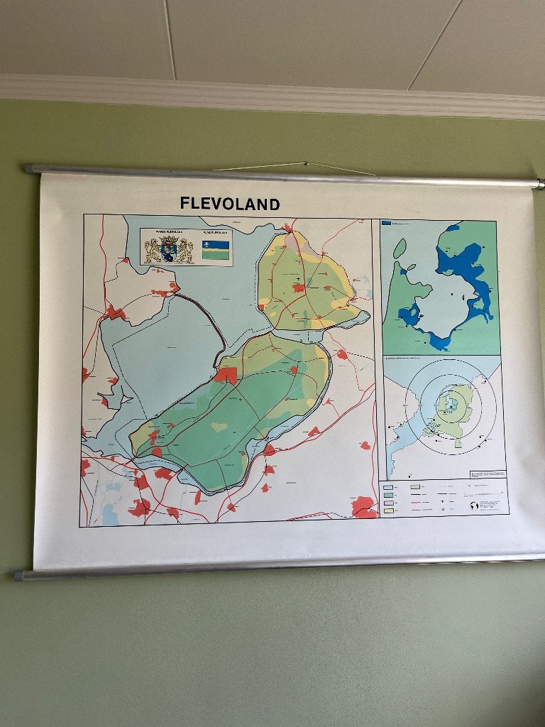 Schoolplaat Flevoland, Ophalen, Natuur en Biologie