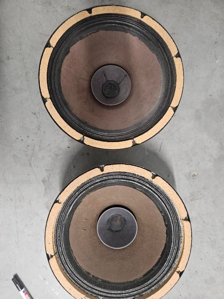 Philips AD 12100/m4 vintage breedband luidsprekers, Audio, Tv en Foto, Luidsprekers, Philips, Gebruikt, Overige typen, Ophalen of Verzenden
