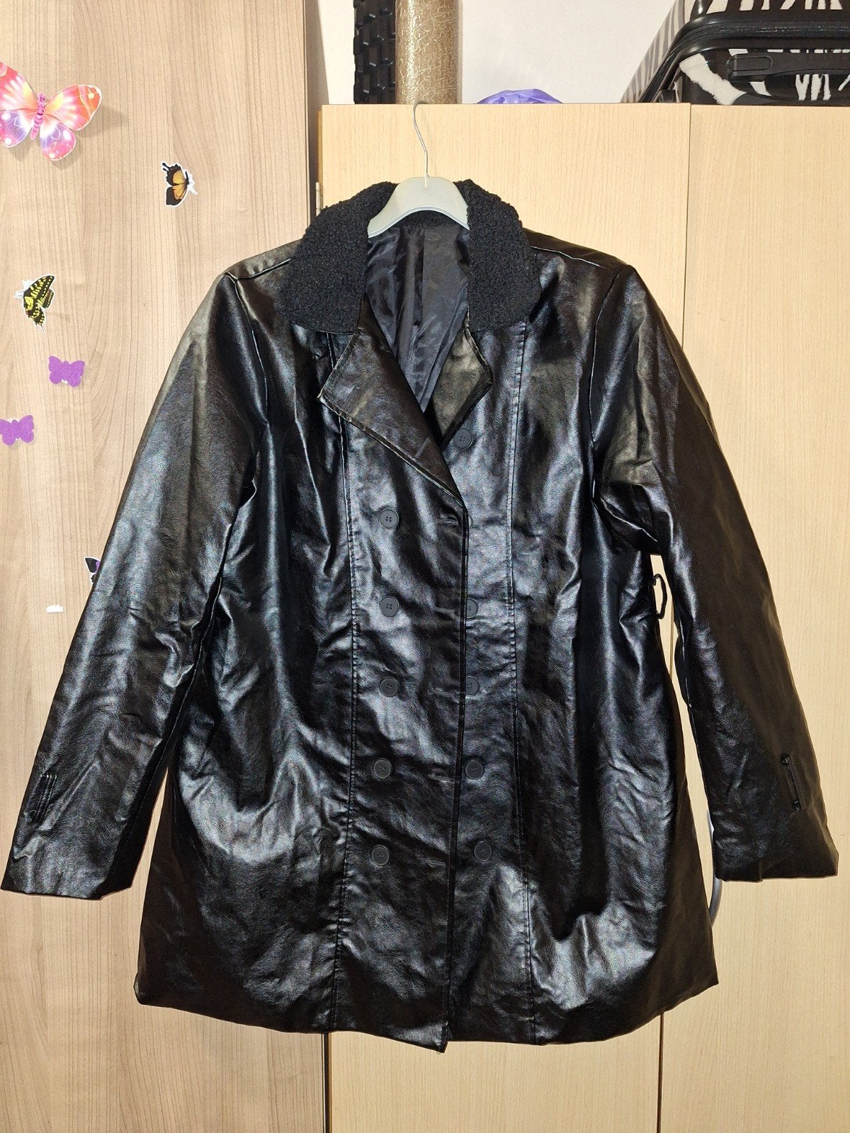 Zwarte jas van SunnyXL - Maat 4XL - Nieuw, Kleding | Dames, SunnyXL, Zwart, Maat 46/48 (XL) of groter, Nieuw