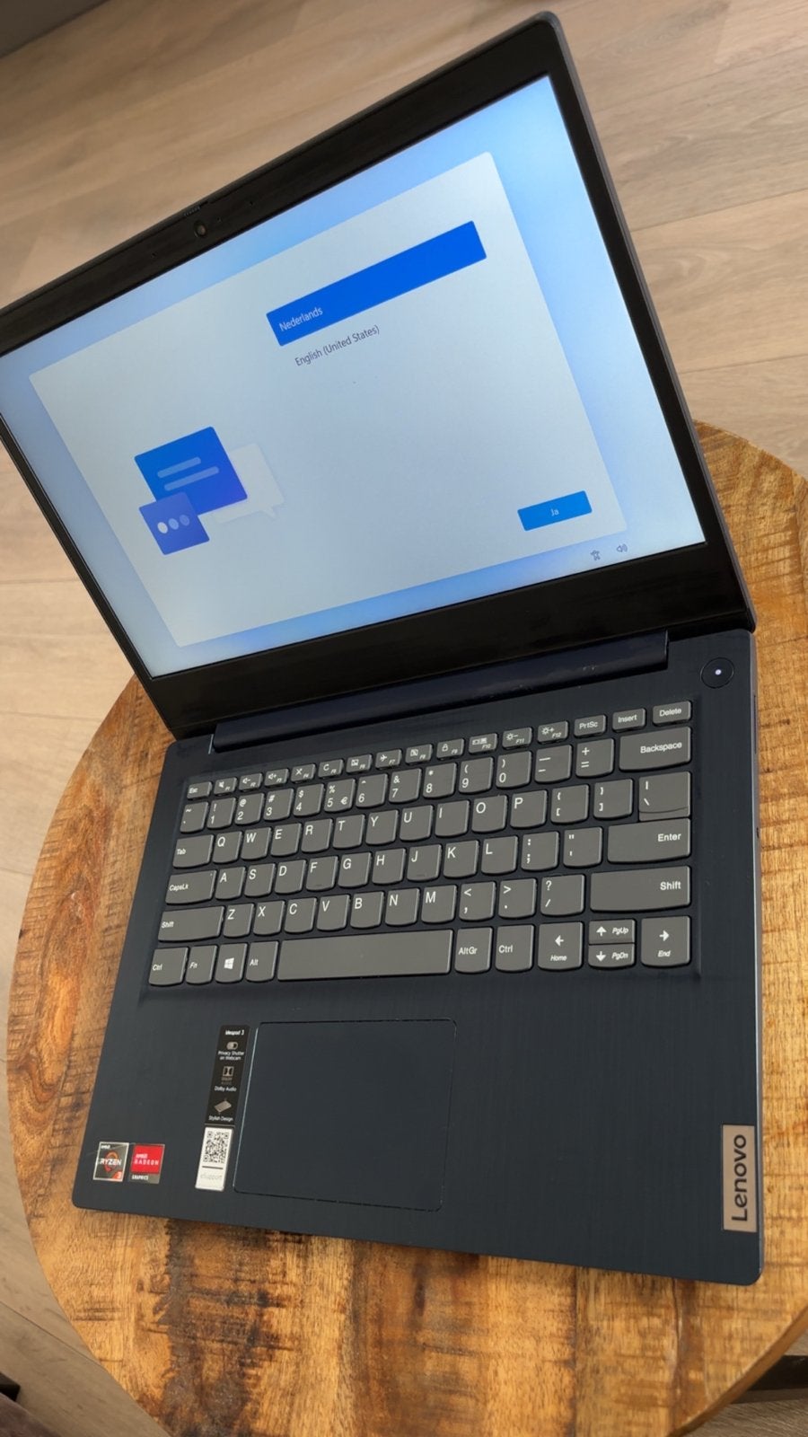 Lenovo IdeaPad 1 14ADA05 - Zo goed als nieuw, Computers en Software, Ophalen, 2 tot 3 Ghz, Qwerty, 14 inch