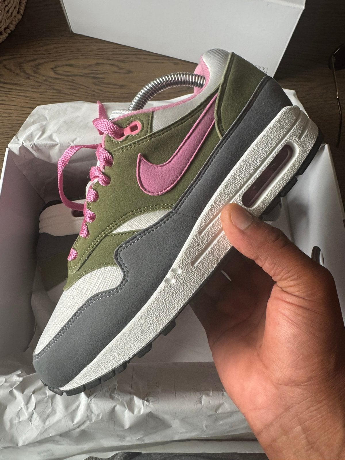 Nike Air Max 1 iD, Overige kleuren, Verzenden, Nieuw, Sneakers of Gympen